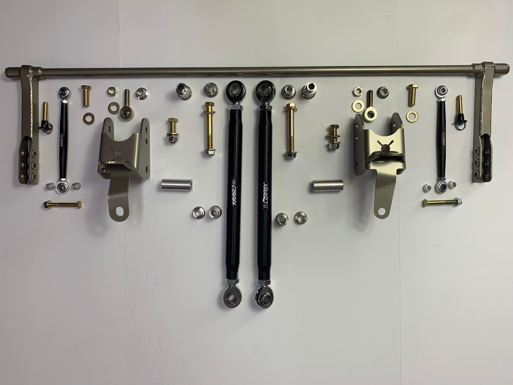 CorteX 20052014 Mustang Adjustable Rear Sway Bar & Control Arm Kit